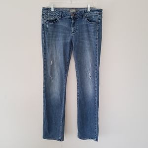 PAIGE Jimmy Jimmy Distressed Indigo Jeans